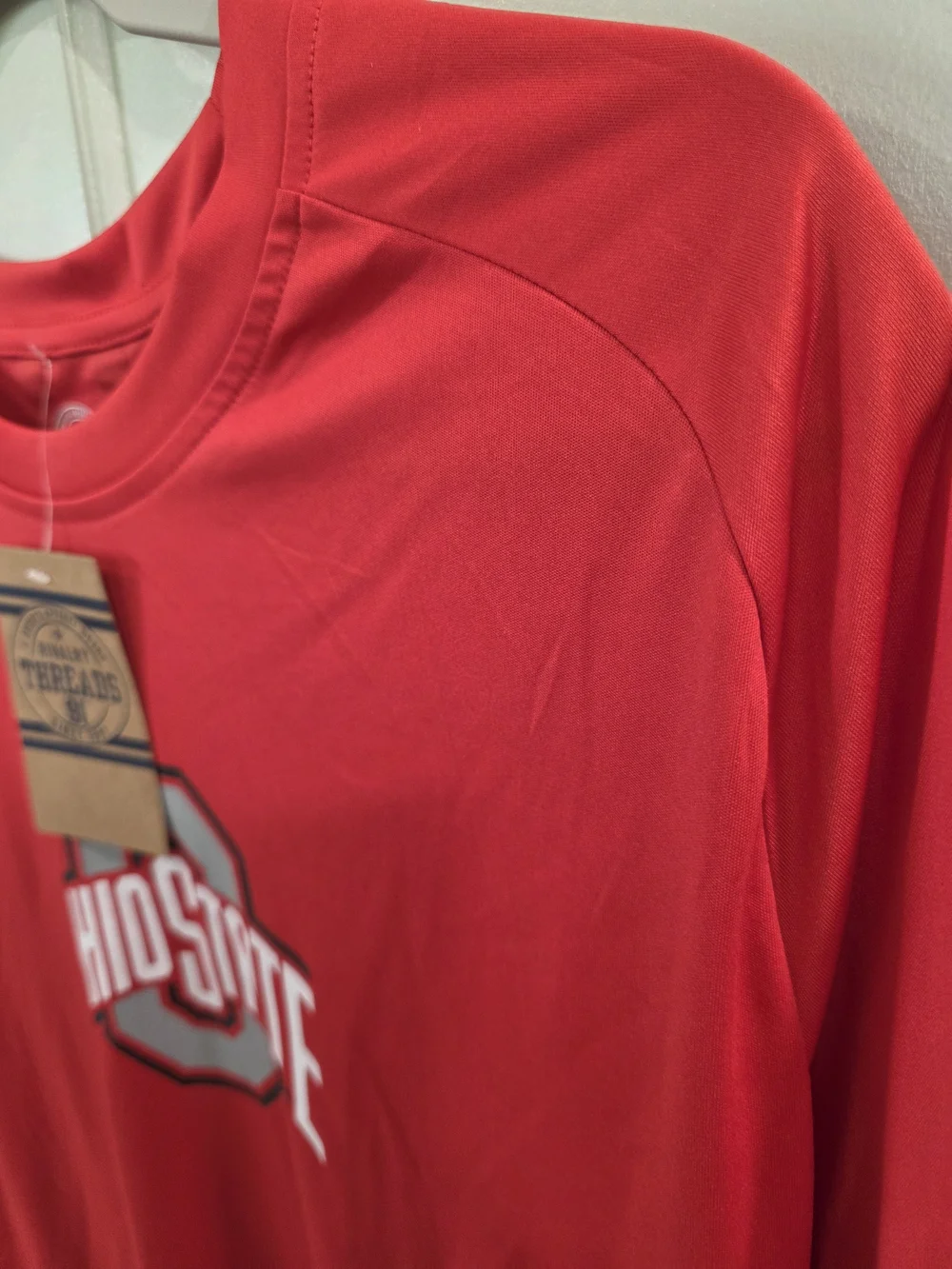 Ohio State Red Performance Short-Sleeve Tee - Rivalry Threads - Picture 2 of 9